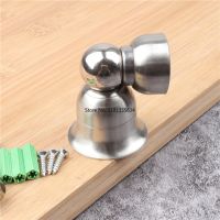 Magnetic Door Stops Mini Stainless Steel Ultra-short Door Stopper Hidden Holders Floor Hardware Fitting Decorative Door Stops