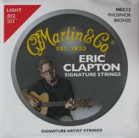 รับประกันร้านค้าโดย MEC12 MEC13กีตาร์โปร่งตัวเลือกของ Eric Clapton 92/8สายฟอสฟอรัสทองสัมฤทธิ์น้ำหนักเบา012-054