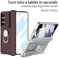 พร้อมการป้องกันบานพับและฟิล์มกันรอยเคสสำหรับ Galaxy Z Fold5 5G เคสเคสกันกระแทกรวมทุกอย่างสำหรับพับ Z 5 Coverdfdh