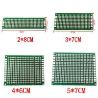 7pcs PCB Prototype Board 2.54mm 1.6mm Circuit Tinned Universal board Double Side 2X8 3X7 4X6 5X7 6X8 7X9 8X12CM