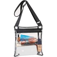 Clear Bag Stadium Approved Clear Concert Purse with Inner Pocket Swimming Bag