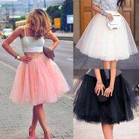 【CW】 Skirts Ladies Adult Tutu Gown Dancing Wedding Evening Formal Bridemaid Clubwear