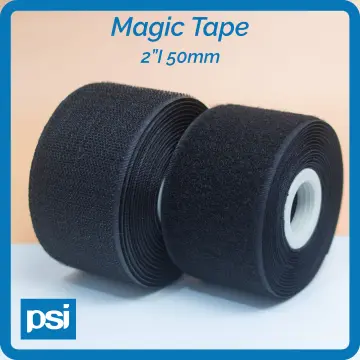 2m Multi-functional Magic Tape, Hook And Loop Fastener With Buttons For  Shoes And Clothes