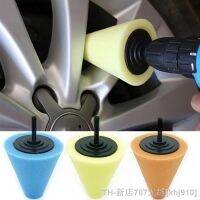 hot【DT】◎✸♗  Polishing Sponge Used for Electric 3inch/ 4inch Burnishing Cone Car Hub Buffing