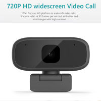 Built-in HD Webcam Camera USB Plug 720P N Play Web Microphone Auto Focus Portable Travelling Photo Taking Tool for PC