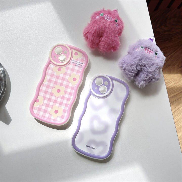 เคสโทรศัพท์สีชมพู-monster-stand-สำหรับ-iphone14-girls-iphone12promax-เคสโทรศัพท์สีม่วงสำหรับ-iphone-xr-เคส-wave-edge-แฟชั่นสำหรับ-iphone13-plush-puffy-stand-เคสโทรศัพท์สำหรับ-iphone11-stun-dye-dream-l