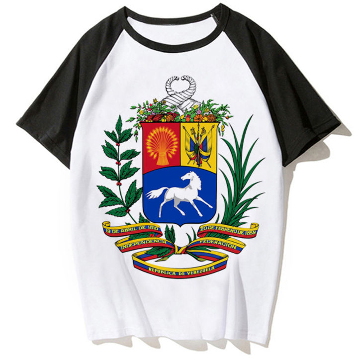 เสื้อยืด-venezuela-สำหรับเสื้อยืดผู้หญิงฮาราจุกุ-y2k-ตลกเสื้อผ้า-y2k-เด็กผู้หญิง