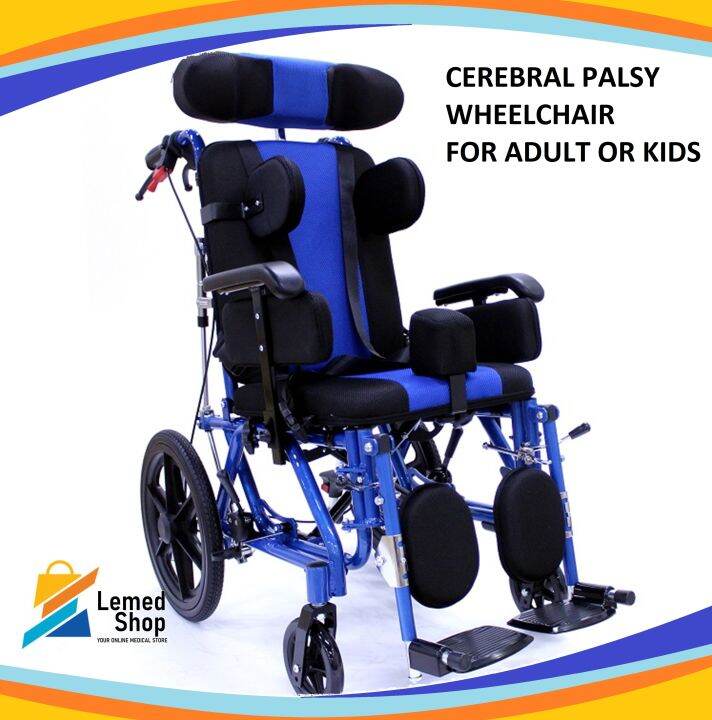 Cerebral Palsy Wheelchair Multi Functional Heavy Duty stainless steel