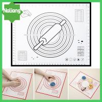 NALIANG แผ่นแป้งโดแป้งทำขนมอุปกรณ์ทำอาหารมาการองเค้กแผ่นม้วนตัดสำหรับขนมอบไม่ติด