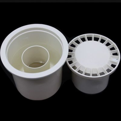 PVC Deodorant Floor drain Downspout Strainer filter hair catcher for Washing machine Balcony Kitchen Bathroom sewer pipe fitting  by Hs2023