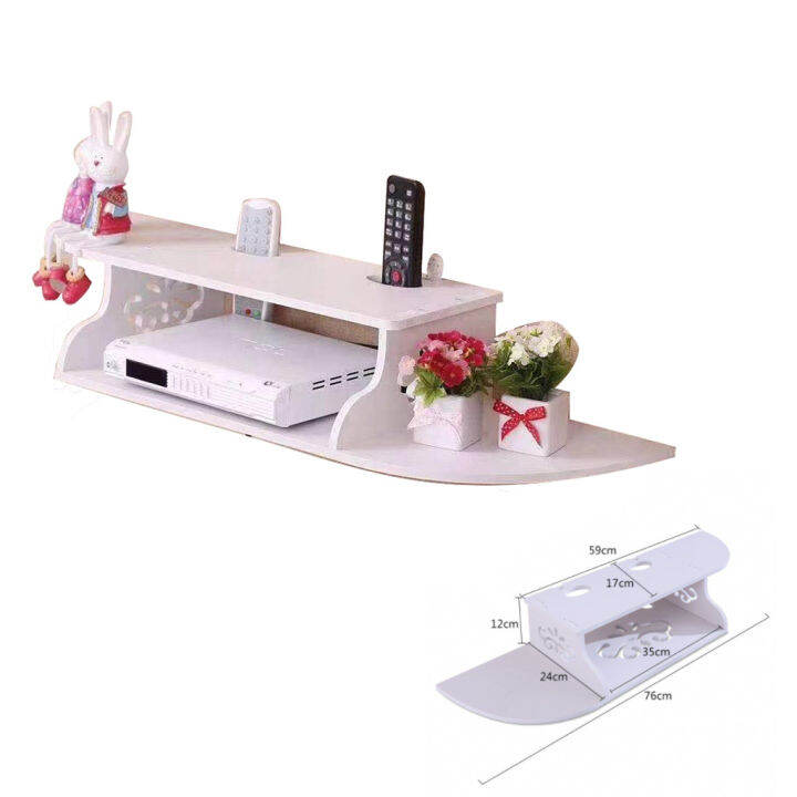Tv Storage003- Wall-Mounted TV Cabinet Console Router Set Top Box ...