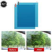 2pcs/set Car Window Anti Water Mist Anti Fog Rainproof Window Protective Film Universal Waterproof Car Sticker Film