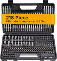 Jackson Palmer 218 Piece Ultimate Screwdriver Bit Set, High Grade Carbon Steel, Includes Hard-to-Find Security Bits