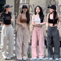 Once Pants ฟรีไซส์ เอวสม็อค ใส่ๆ แบบ ฮิตมาก ต้องมีติดตู้ เป็นผ้าร่มผสม