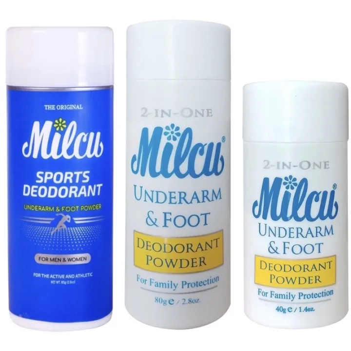 d.beauty Original Milcu Deodorant Powder 40g/80g Lazada PH