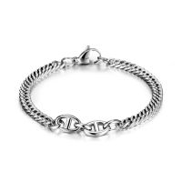 Splicing Guba Bracelet Men and Women Couples Titanium Steel Hand Jewelry Girls Bracelet Gift