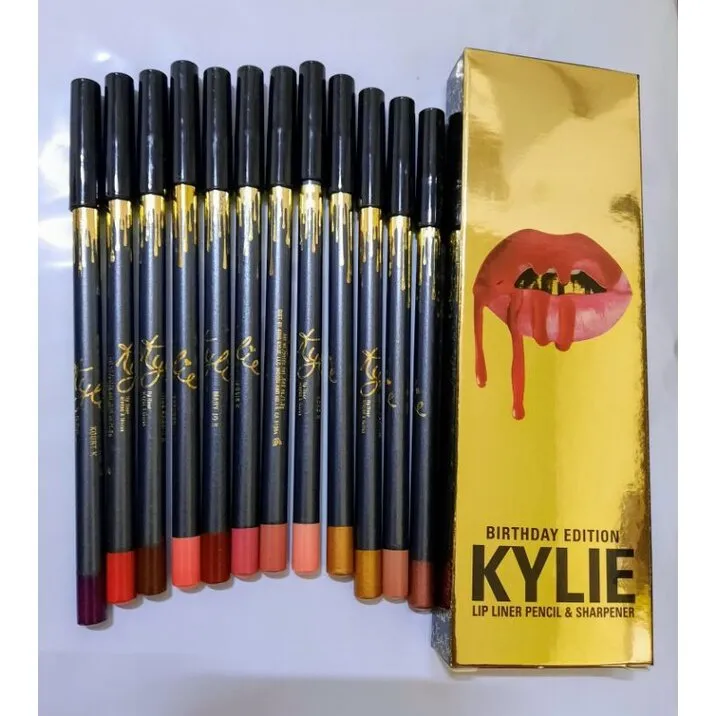 Kylie_Lip Liner Pencil (12pcs) Lazada