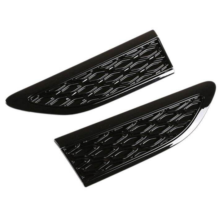Car Side Vent Decoration Trim Sticker Side Air Fender Vent Cover for