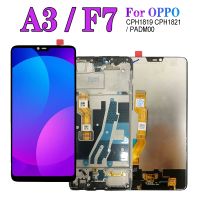 6.23 A3 F7 LCD For OPPO F7 CPH1819 CPH1821 LCD With Frame A3 PADM00 Display Screen Touch Sensor Digitizer Assembly Replacement