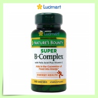 HCMViên uống Vitamin B tổng hợp Nature s Bounty Super B-Complex hũ 150 thumbnail