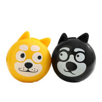 Catnip Ball Toy 2Pcs Cute Dog Head Design Cat Nips Organic Cat Toys Spinning Mint Balls Edible Cat Catnip Toys Catnip Licking Ball Cat Wall Treats Kitten Chew Toys way