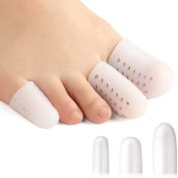 【CW】☌  2Pcs Foot Silicone Gel Toe Separators Stretchers Tube Corns Blisters Protector Bunion Protection