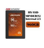 960GB SSD (เอสเอสดี) HIKVISION (HS-SSD-MINDER(S)) Internal 2.5" SATA III 6GB/S (3Y) ของแท้