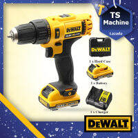 DEWALT DCD716C2K สว่านกระแทกไร้สาย 10.8V(12V Max) มอเตอร์แปรงถ่าน(แบต2ก้อน แท่นชาร์จ1อัน) รับประกันศูนย์