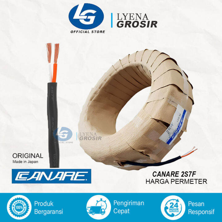 CABLE CANARE 2S7F KABEL SPEAKER AUDIO MADE IN JAPAN ORIGINAL PERMETER