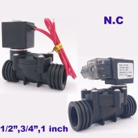 2 way Plastic solenoid valve NBR/EPDM/FKM 1/2" 3/4 1 inch Orifice 15/20/25mm normal close PP-15/20/25 water valve 10bar 220V Valves