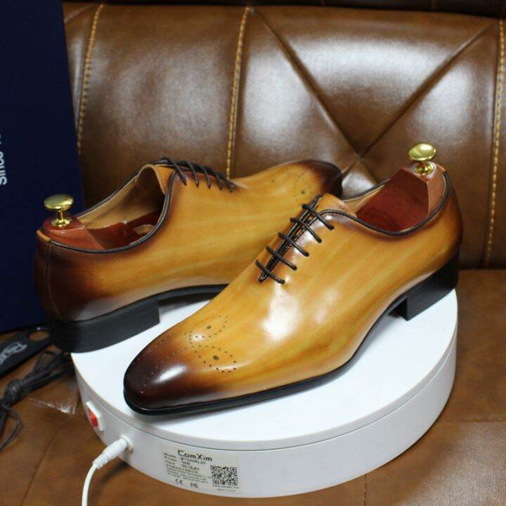 felix-chu-ขนาดใหญ่6-13-oxfords-รองเท้าหนังของผู้ชายตัดทั้งหมดแฟชั่นลำลองธุรกิจหัวแหลมอย่างเป็นทางการรองเท้าชุดเดรสแต่งงานชาย