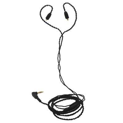 1 Pcs 3.5mm Tangle-Free Audio Devices Wires for Shure SE215 SE315 SE535 SE846 Earphones