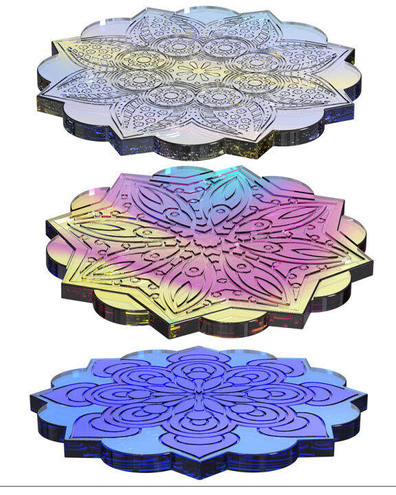 4-style-crystal-epoxy-resin-coaster-tray-molds-mandala-resin-molds-coaster-making-accessories-office-home-decoration