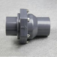 PVC non-return Valve 50MM inner Plastic Flap Check DN25 DN32 DN40 Valve Universal vertical horizontal