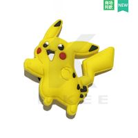 DIY Pokemon Pikachu Anime Japanese Cartoon Crocs Decorate Shoe Charms Pins Stickers Jibbitz Personality for Crocs