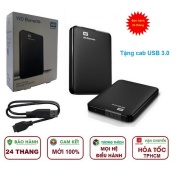 Ổ Cứng Gắn Ngoài Ổ Cứng Di Động HDD Western Mypasport Elements 500GB Đen