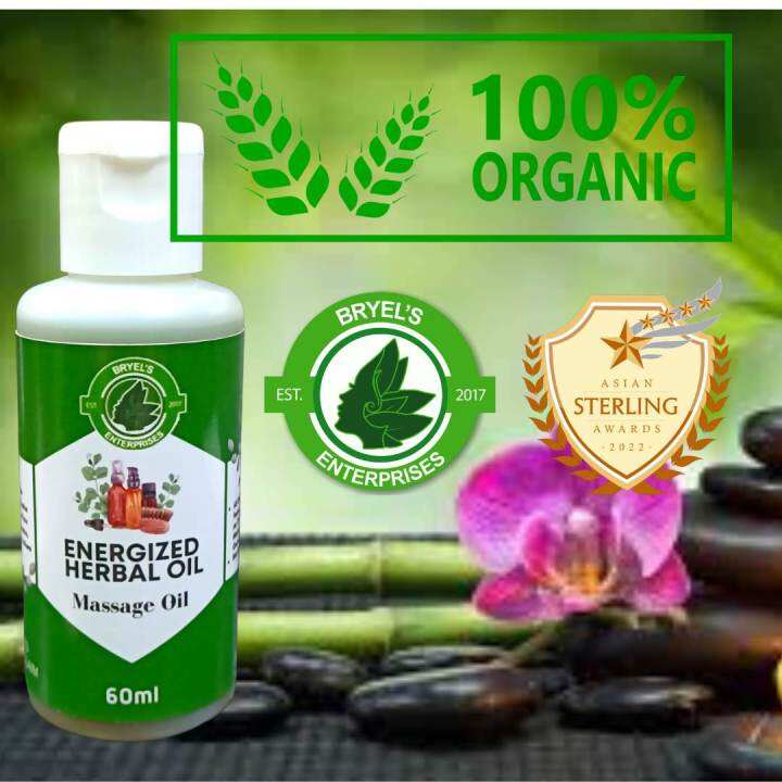 ⚡⚡bryels Care Energized Herbal Oil Massage Oil 60ml Ay Agarang Panlunas