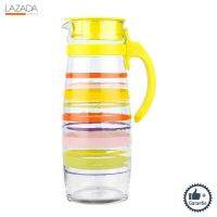 เหยือกน้ำ Stripes Divano Pitcher OCEANGLASS รุ่น 3V2055801G0046 ขนาด 1.66 มล. สีเหลือง  +++ +++ +++ บริการเก็บเงินปลายทาง +++ +++ +++