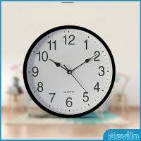 Reviln นาฬิกาแขวนทรงกลม นาฬิกาเดินเงียบ  เรียบง่ายและมีสไตล์  wall clock