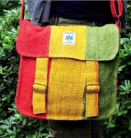 Reggae Crossbody กระเป๋าผ้าฝ้ายและผ้าลินิน Handmade Messenger กระเป๋า Folk-Custom Bob Marley สีสันไหล่ City Jogging กระเป๋า