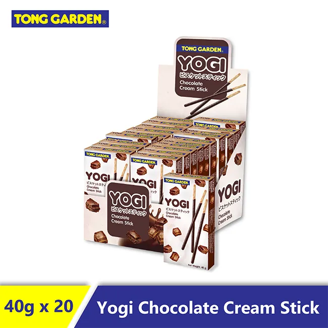 Tong Garden YOGI Chocolate Cream Stick 36g [Bundle of 20] Lazada