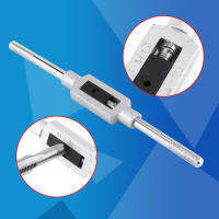 Adjustable Screw Tap, Tap Wrench Set, for Hand Tapping Operation wood