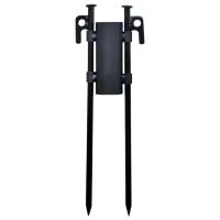 Camping Tent Rod Holder Outdoor Iron Reinforced Windproof Awning Poles Stand Portable Tent Fixed Tube Tarp Poles Fixator for Fishing Camping Hiking best service