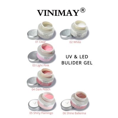 พร้อมส่ง เจลต่อเล็บ UV LED BuilderGel Nail vinimay ของแท้ 100% ขนาด 28g. by vnm_thailand