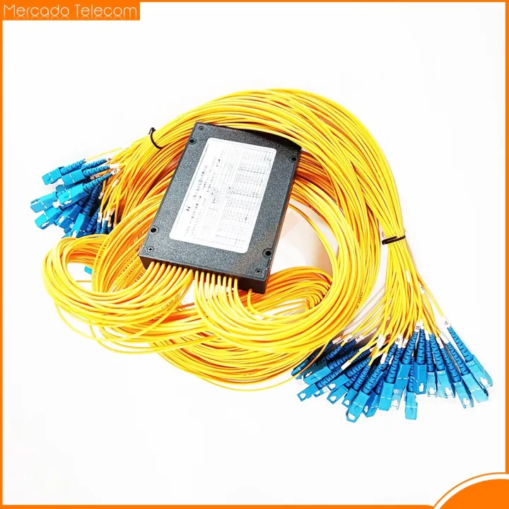 SC/ UPC2.0mm 1x64 PLC Fiber Optic Splitter Cassett Fiber Optical ...