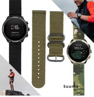 ✗ Canvas watch band for SUUNTO expedition alpha / Songtuo 9 Sparta baro speed photoelectric outdoor nylon wristband 24mm Bracelet