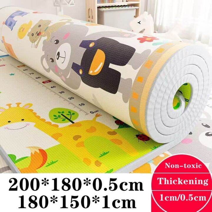 Large Size Play Mat for Children's Safety Mat 1cm EPE Environmentally Friendly Thick Baby