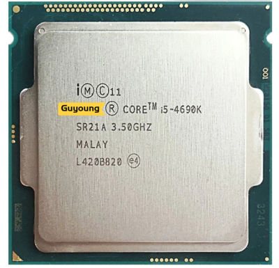 I5 I5-4690K หลัก4690 K I5 4690 K 3.5 GHz ใช้ Quad-Core Quad-Thread 88W 6M เครื่องประมวลผลซีพียู LGA 1150