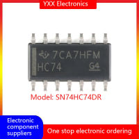 ลอจิกชิปทริกเกอร์ขอบแบบ D-Class คู่ SOIC-14 SN74HC74DR SMD ของแท้สินค้าใหม่