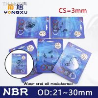 ✑  Boxed nitrile rubber NBR seal O-ring thickness CS 3mm OD 21/22/23/24/25/26/27/28/29/30mm Gasket oring Waterproof oil resistance